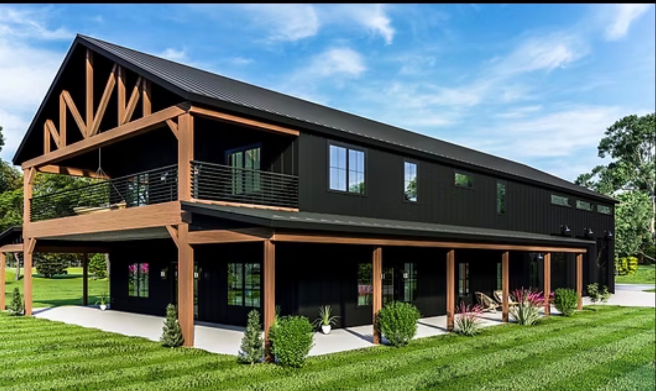 Two-Story Modern Barndo